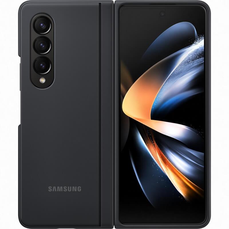 Оригинален кожен кейс за Samsung Galaxy Z Fold 4 - Samsung Slim Standing Cover EF-MF936CBEGWW (черен) | JAR Computers Оригинален кожен кейс за Samsung Galaxy Z Fold 4 - Samsung Slim Standing Cover EF-MF936CBEGWW (черен)
