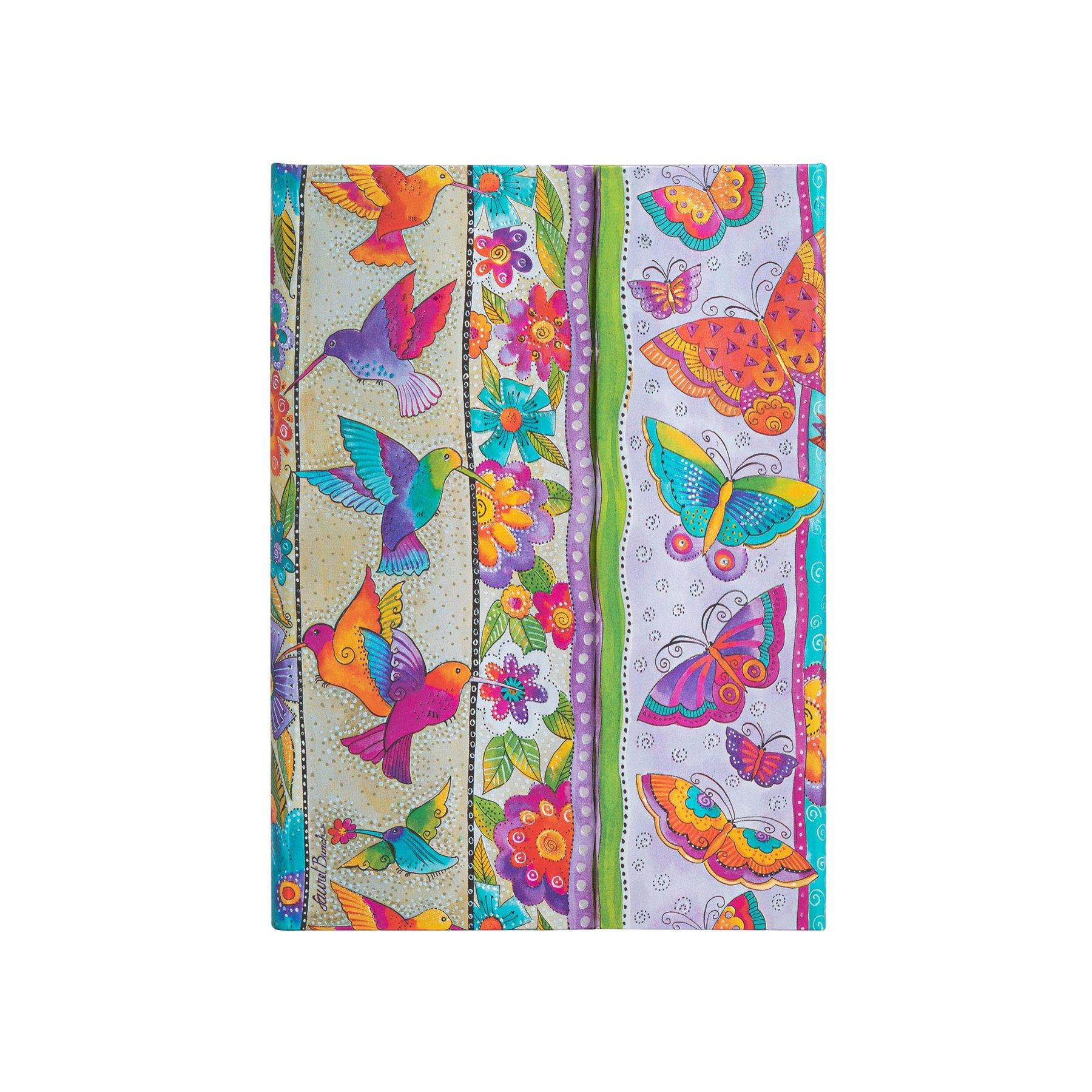 Paperblanks Тефтер Hummingbird, Midi, твърда корица, 72 листа