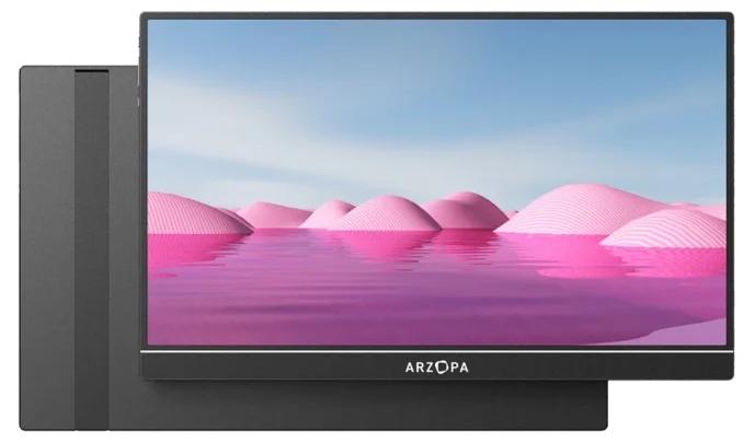 Преносим монитор Arzopa - Z1RC, 16'', 2.5K, IPS, 60Hz, Anti-glare, черен | JAR Computers Преносим монитор Arzopa - Z1RC, 16'', 2.5K, IPS, 60Hz, Anti-glare, черен