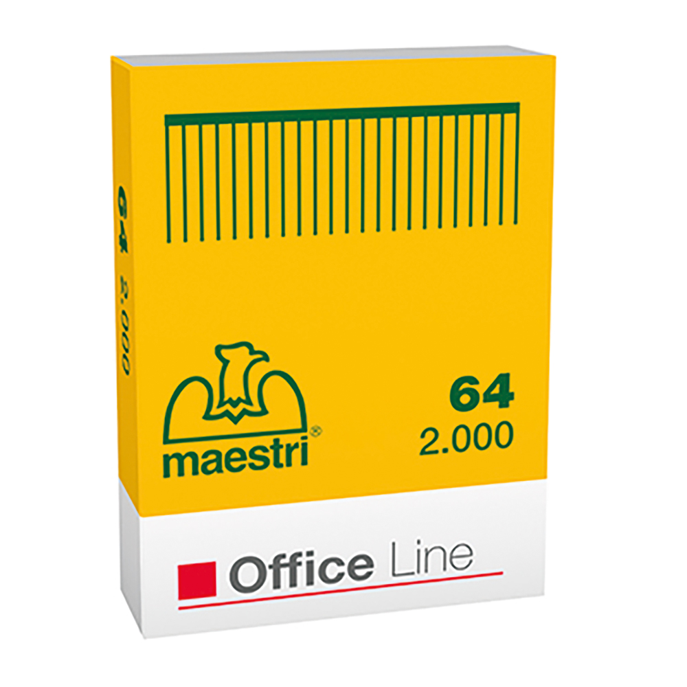 Roma Maestri Staple Wire No.64 2000pcs (1001403) (ROM1001403)