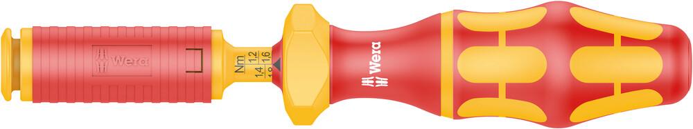 Ръкохватка за изолирани остриета, динамометрична от 0.3…1.2Nm, 7440 Torque Kraftform Kompakt VDE 1000V Wera | JAR Computers Ръкохватка за изолирани остриета, динамометрична от 0.3…1.2Nm, 7440 Torque Kraftform Kompakt VDE 1000V Wera