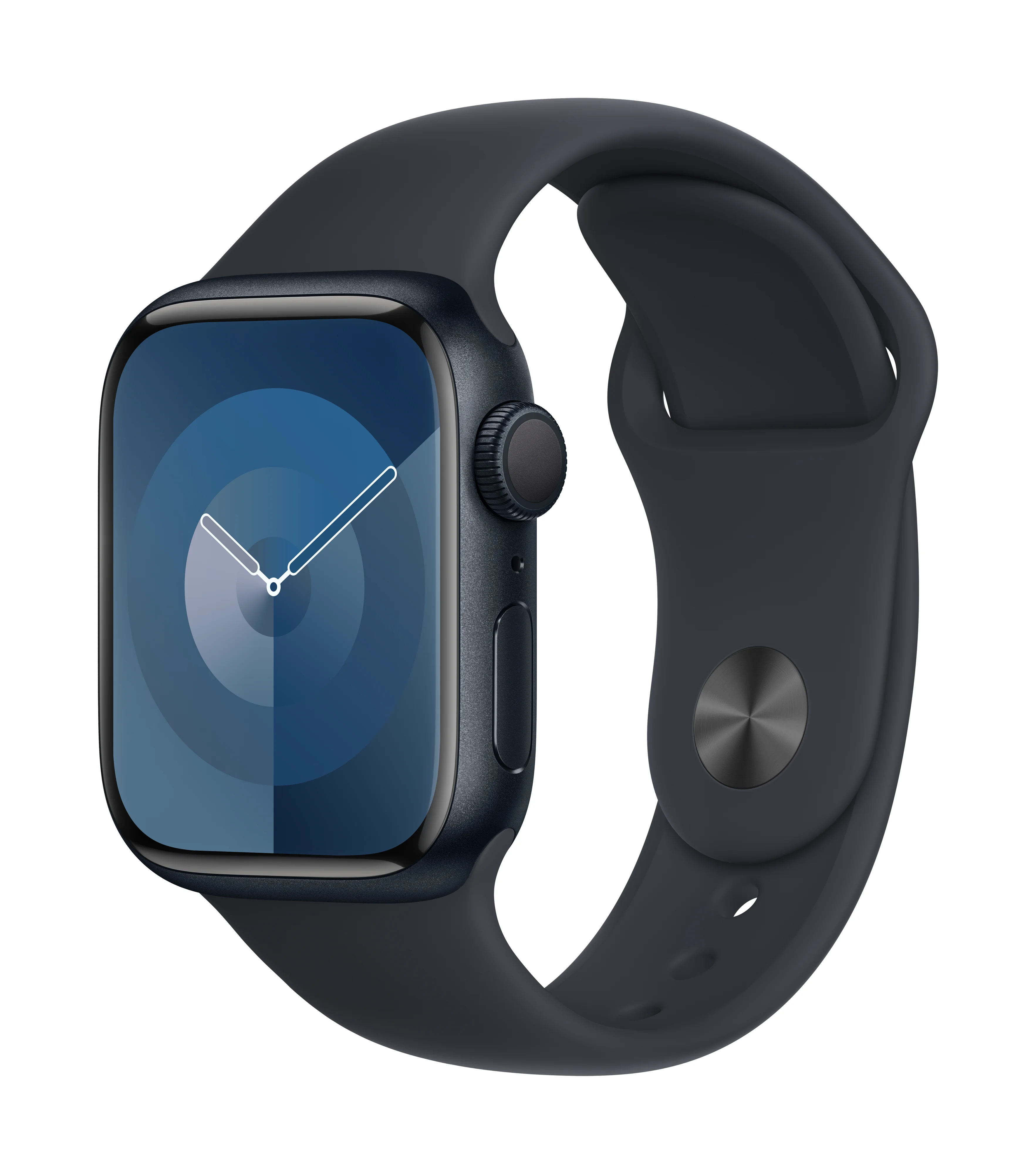 Смарт часовник Apple Watch 9 41mm Midnight/Midnight Band S/M mr8w3 , 1.69 , Apple S9 SiP 64-bit Dual Core , 64 , 41.00