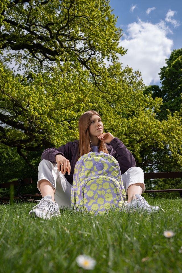 Ученическа раница Coolpack - Rider - FLORES LILA