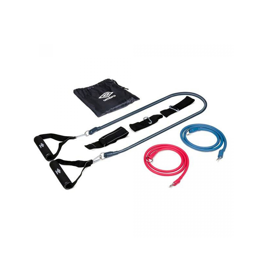 Umbro Gymtube Resistance Bands Set 9pcs Multicolour (26918) (UMB26918)