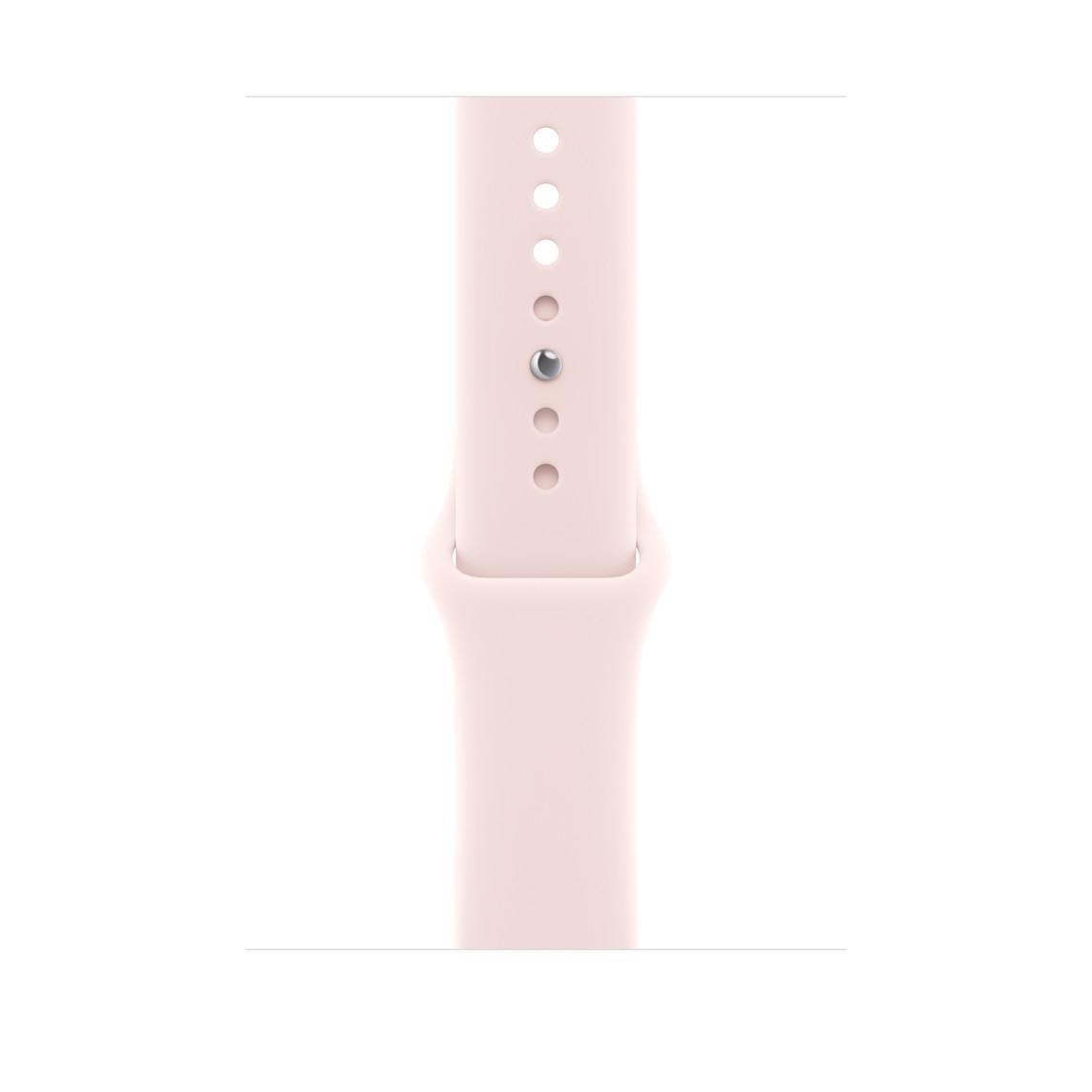 Apple Watch 46mm Sport Band: Soft Pink Sport Band - S/M (SEASONAL) | JAR Computers Apple Watch 46mm Sport Band: Soft Pink Sport Band - S/M (SEASONAL)