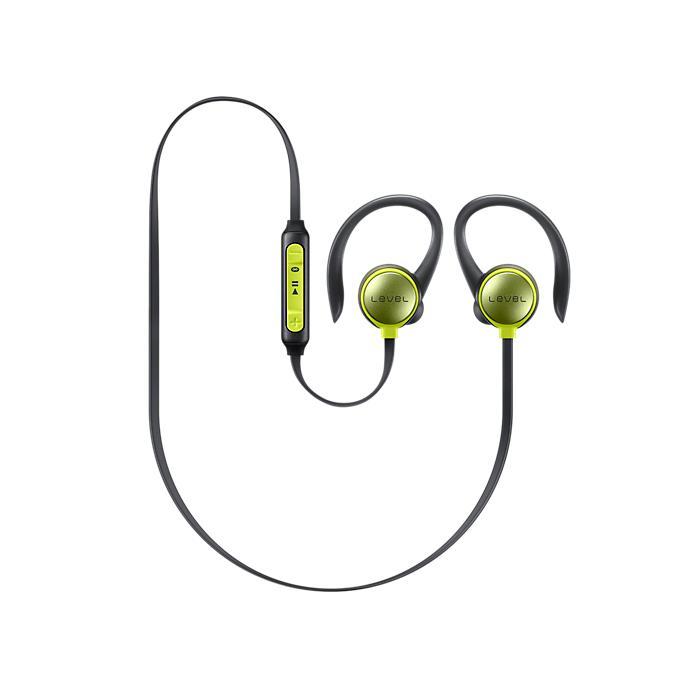 Безжични слушалки за смартфони и мобилни устройства - Samsung Bluetooth Headset Level Active EO-BG930CG (черен-жълт) | JAR Computers Безжични слушалки за смартфони и мобилни устройства - Samsung Bluetooth Headset Level Active EO-BG930CG (черен-жълт)