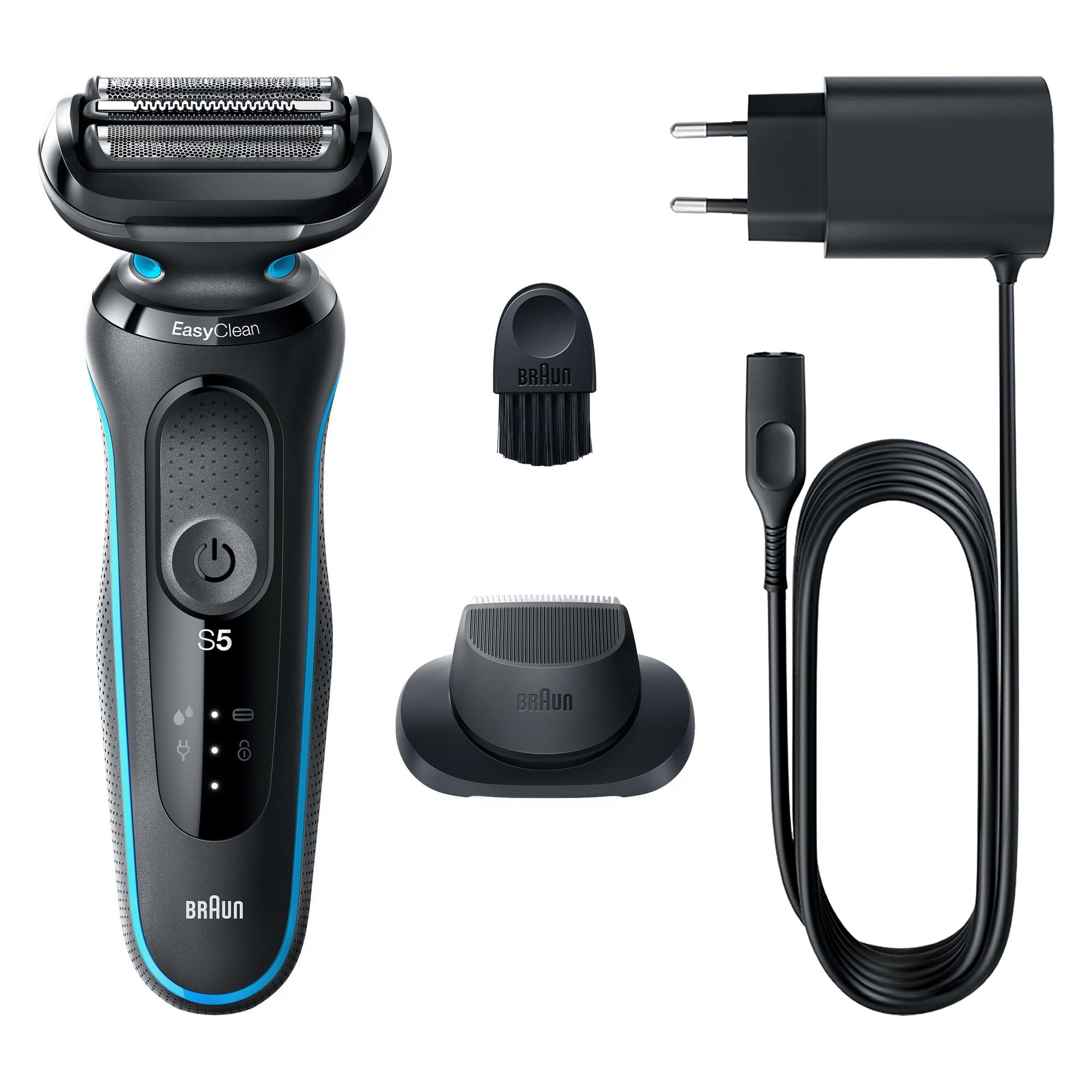 Braun Series 5 51-M1200s мъжка самобръсначка Фолио за самобръсначка Тример Черен, Син | JAR Computers Braun Series 5 51-M1200s мъжка самобръсначка Фолио за самобръсначка Тример Черен, Син