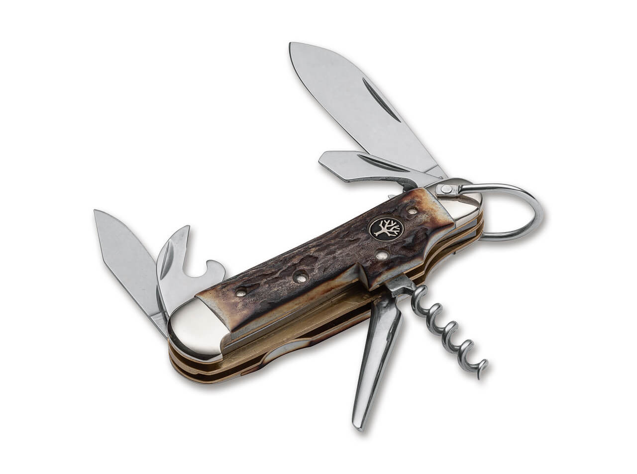 Джобен нож Boker Solingen Camp Knife Stag