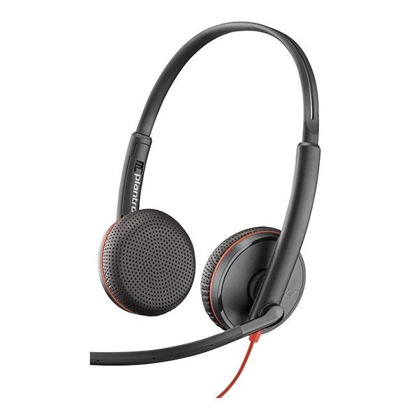 HEADSET USB-C HP Poly BW 3225 + USB C/A, 8X229AA | JAR Computers HEADSET USB-C HP Poly BW 3225 + USB C/A, 8X229AA