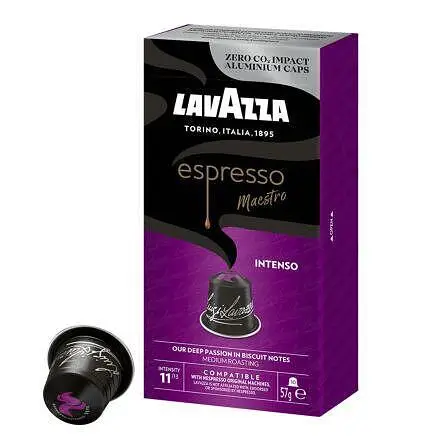 Кафе Lavazza INTENSO NES 10 капсули | JAR Computers Кафе Lavazza INTENSO NES 10 капсули