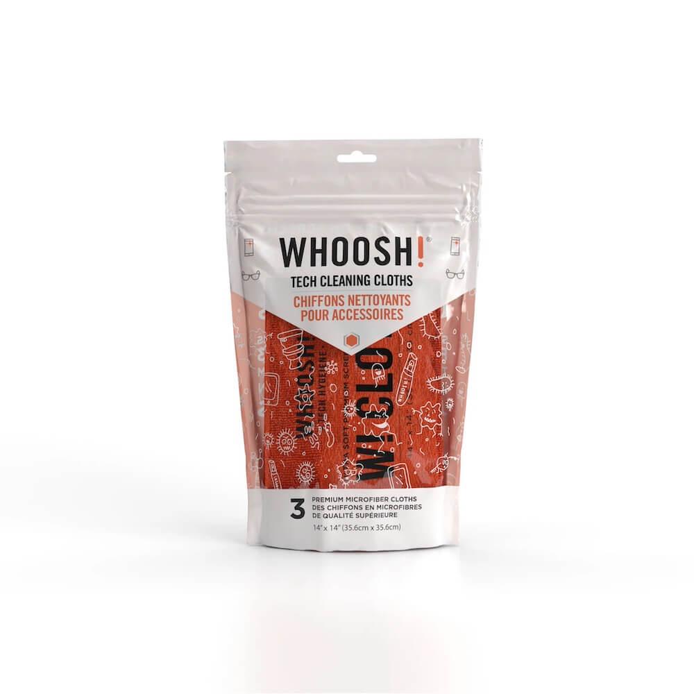 Комплект 3 броя микрофибърни кърпи за почистване на дисплеи - Whoosh 3XL Professional Antimicrobial Microfiber Cleaning Cloth Set | JAR Computers Комплект 3 броя микрофибърни кърпи за почистване на дисплеи - Whoosh 3XL Professional Antimicrobial Microfiber Cleaning Cloth Set