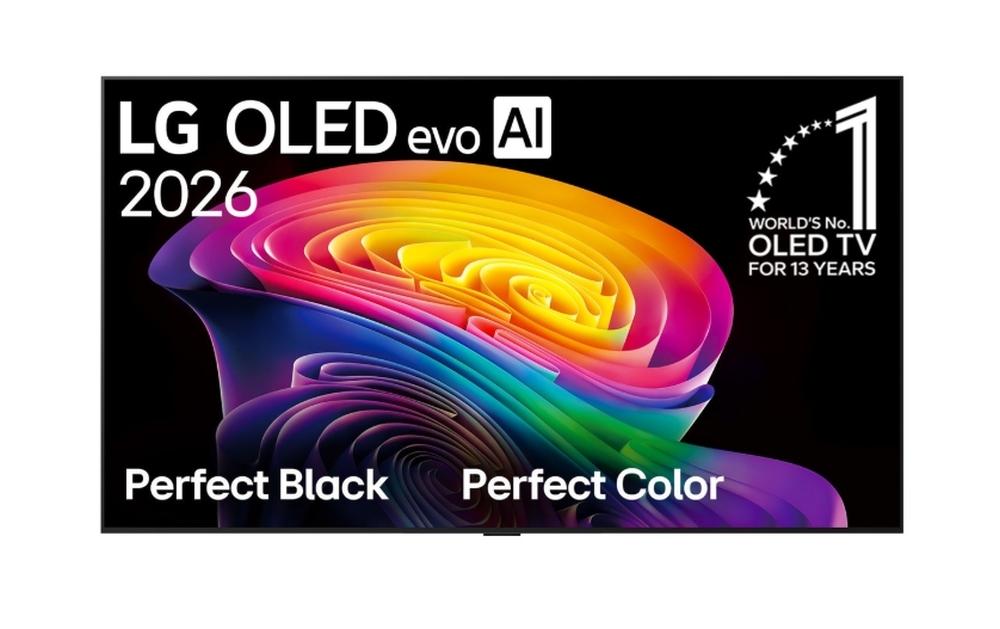 LG OLED55C61LA, 55" OLED evo, 4K (3840 x 2160), DVB-C/T2/S2, Alpha 11 AI 4K Gen3, 120Hz Native (VRR 165Hz), ThinQ AI, HDR10, NVIDIA G-SYNC, AMD FreeSync, Dolby Vision, Dolby Atmos, AI Agent, Wi-Fi 6E, Bluetooth, eARC (HDMI 2), USB, Airplay 2, CI slot, Mu
