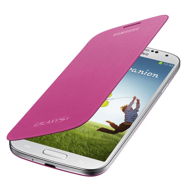 Оригинален кожен калъф за Samsung Galaxy S4 i9500 - Samsung Flip Cover (розов) | JAR Computers Оригинален кожен калъф за Samsung Galaxy S4 i9500 - Samsung Flip Cover (розов)