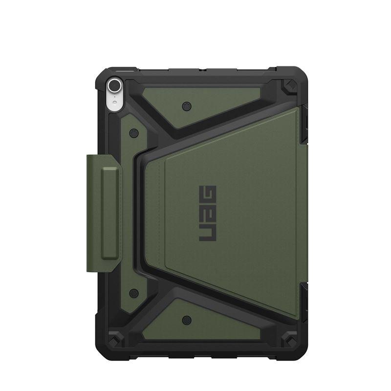 Urban Armor Gear Metropolis SE Case - удароустойчив хибриден кейс от най-висок клас за iPad Air 11 (2024) (зелен)
