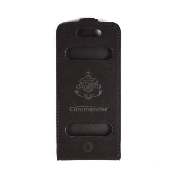 Велурен флип калъф за iPhone 5, iPhone 5S, iPhone SE - Commander by Peter Jäckel Premium Case (черен) | JAR Computers Велурен флип калъф за iPhone 5, iPhone 5S, iPhone SE - Commander by Peter Jäckel Premium Case (черен)