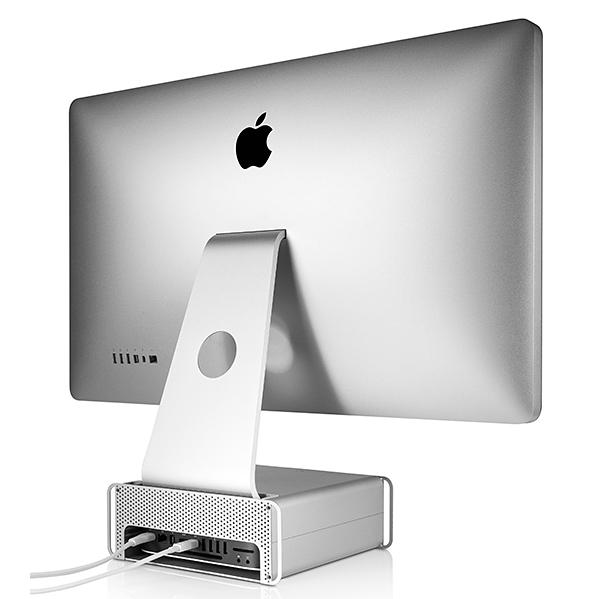 Алуминиева повдигаща поставка за iMac и Cinema Display - TwelveSouth HiRise (сребриста) | JAR Computers Алуминиева повдигаща поставка за iMac и Cinema Display - TwelveSouth HiRise (сребриста)