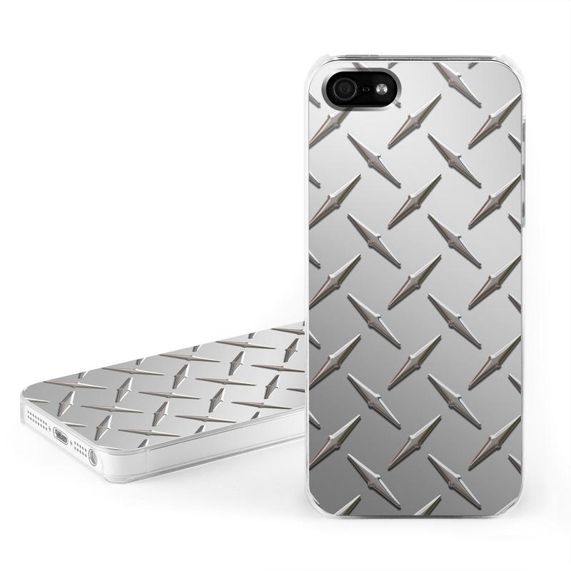 Дизайнерски поликарбонатов кейс за iPhone 5, iPhone 5S, iPhone SE - DecalGirl Diamond Plate Basic Case | JAR Computers Дизайнерски поликарбонатов кейс за iPhone 5, iPhone 5S, iPhone SE - DecalGirl Diamond Plate Basic Case