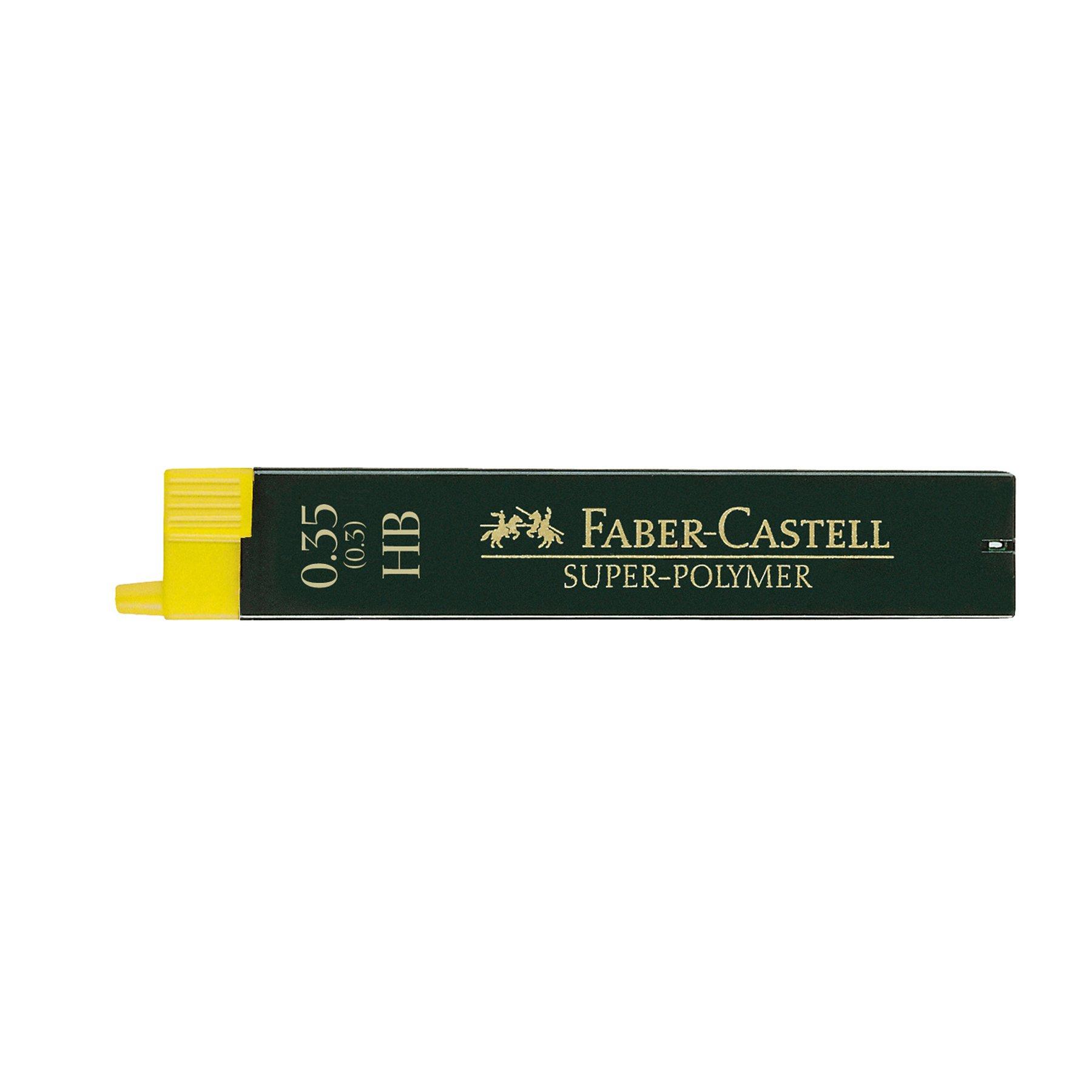 Faber-Castell Мини графити Super-Polymer, 0.35 mm, HB, 12 броя