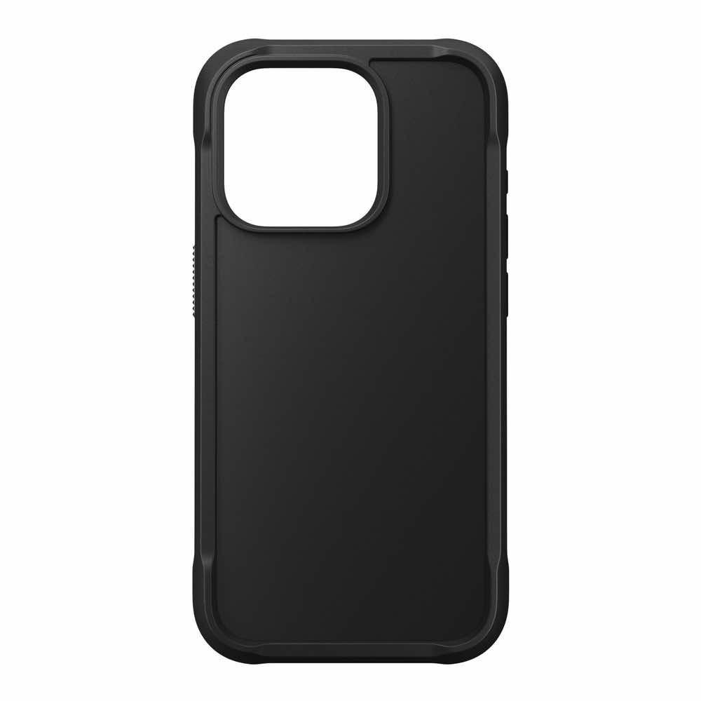 Хибриден удароустойчив кейс с MagSafe за iPhone 15 Pro - Nomad Rugged Case (черен) | JAR Computers Хибриден удароустойчив кейс с MagSafe за iPhone 15 Pro - Nomad Rugged Case (черен)