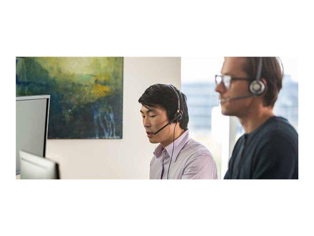 HP Poly EncorePro 525-M EncorePro 500 series headset on-ear wired active noise cancelling USB-A black Certified for Microsoft Team