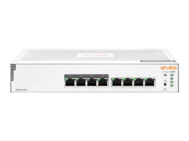 HPE Aruba Switch IOn 1830 8G 65W | JAR Computers HPE Aruba Switch IOn 1830 8G 65W
