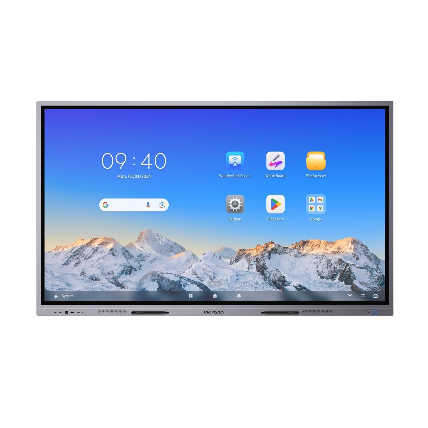 Интерактивен дисплей Hikvision Hikvision DS-D5C86RB/A, 86'', NFC, DLED, 400 cd/m2, 60 Hz | JAR Computers Интерактивен дисплей Hikvision Hikvision DS-D5C86RB/A, 86'', NFC, DLED, 400 cd/m2, 60 Hz