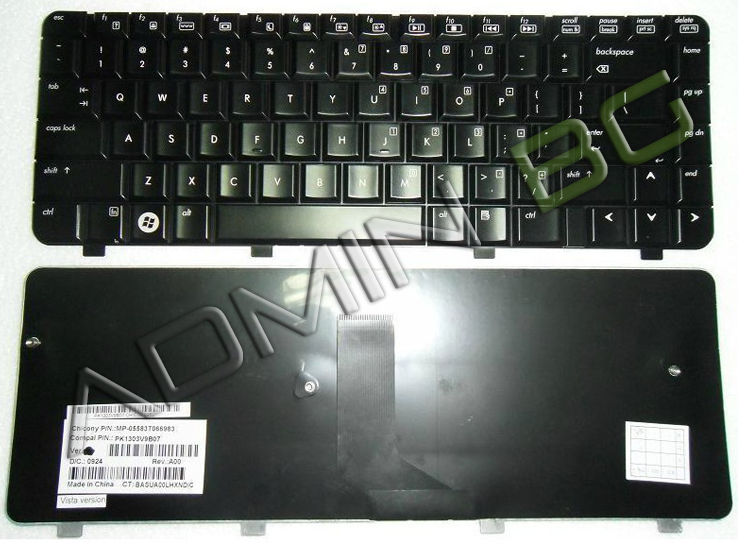 Клавиатура за лаптоп HP Pavilion DV4-1100 Compaq CQ40 Гланцова | JAR Computers Клавиатура за лаптоп HP Pavilion DV4-1100 Compaq CQ40 Гланцова