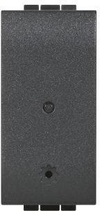 Модул Smart 1 мод. ЖИЧЕН 16A за управление на контакт шуко за скрит монтаж цвят Антрацит LL Bticino с Netatmo | JAR Computers Модул Smart 1 мод. ЖИЧЕН 16A за управление на контакт шуко за скрит монтаж цвят Антрацит LL Bticino с Netatmo