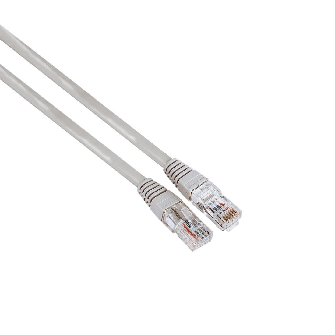 Мрежов кабел HAMA,CAT 5e, FTP/UTP, RJ-45 - RJ-45, 5м, екраниран, Сив, булк опаковка | JAR Computers Мрежов кабел HAMA,CAT 5e, FTP/UTP, RJ-45 - RJ-45, 5м, екраниран, Сив, булк опаковка