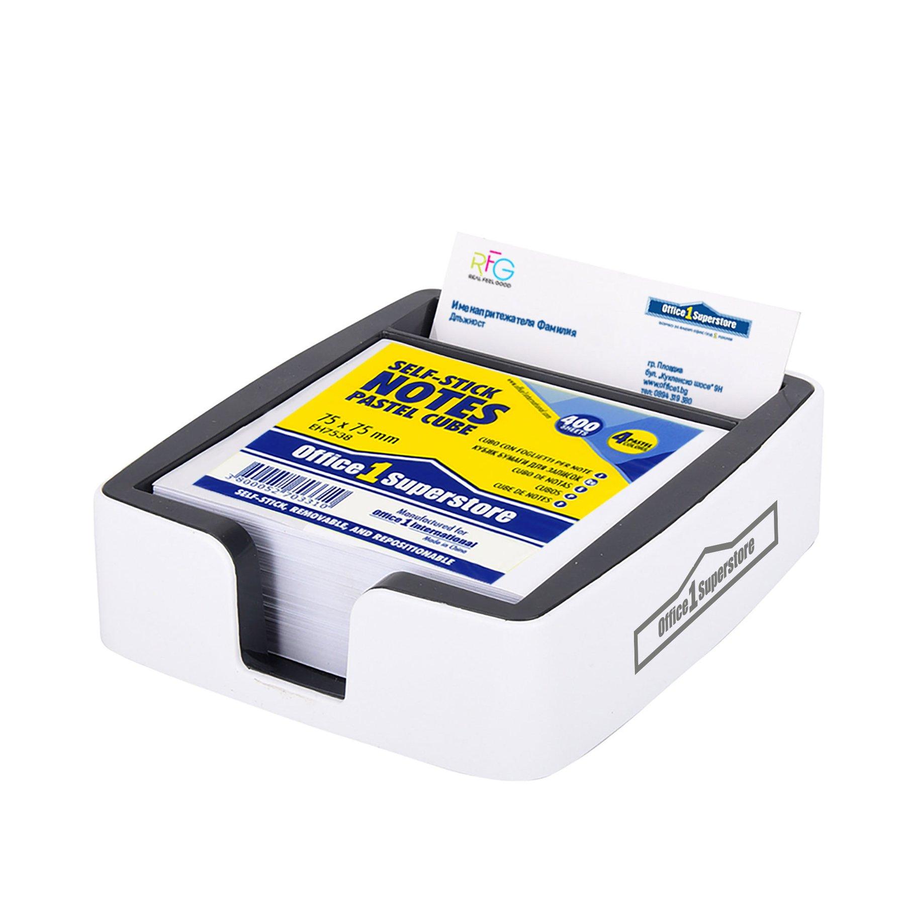 Оffice 1 Поставка за листчета Elegant, бялo-сив | JAR Computers Оffice 1 Поставка за листчета Elegant, бялo-сив