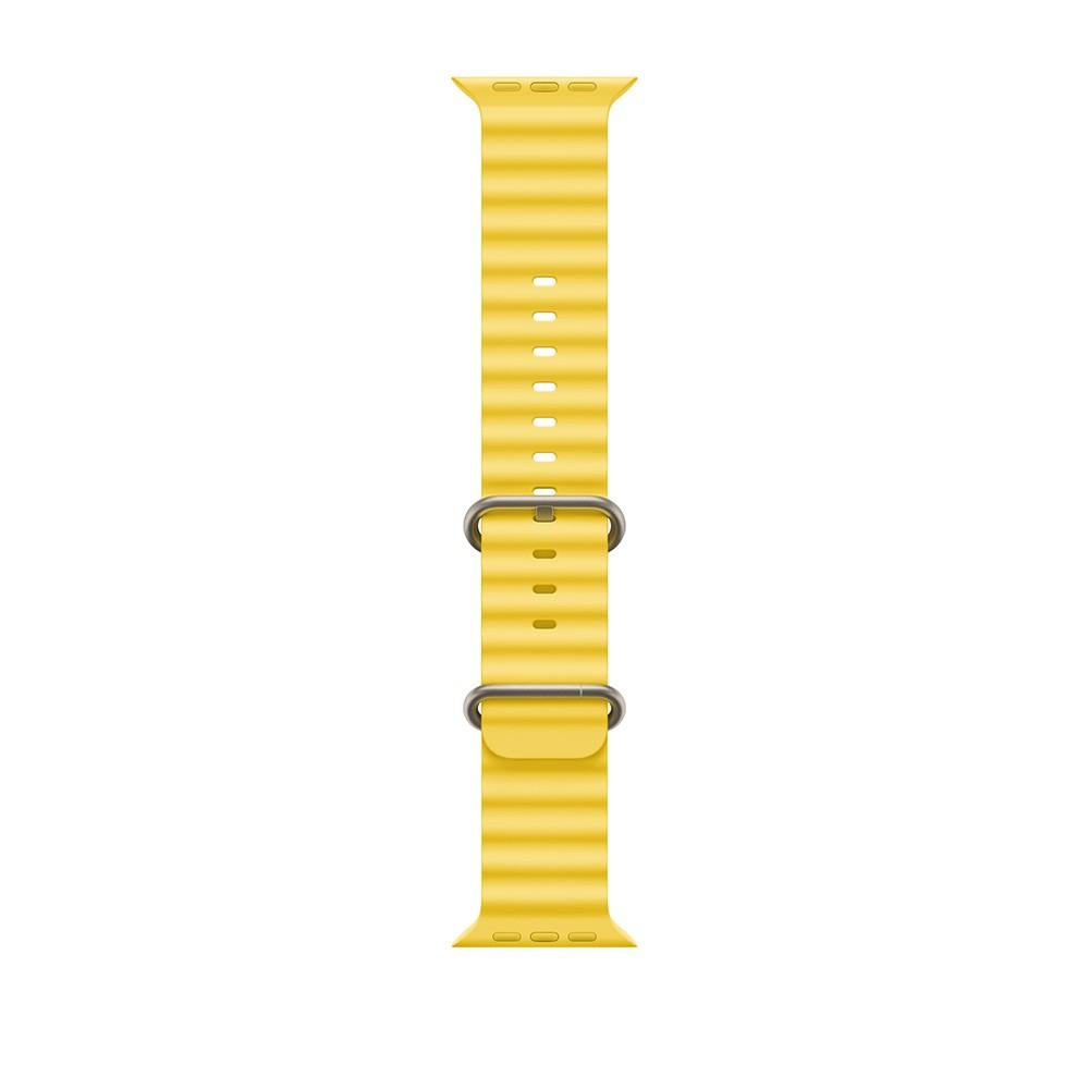 Оригинална флуороеластомерна каишка за Apple Watch Ultra, Ultra 2 49мм - Apple Ocean Band (жълт) | JAR Computers Оригинална флуороеластомерна каишка за Apple Watch Ultra, Ultra 2 49мм - Apple Ocean Band (жълт)