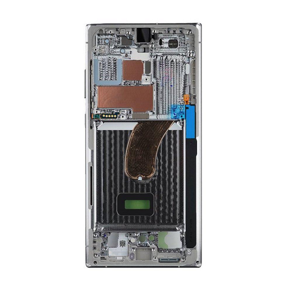 Оригинална средна рамка (шаси) за Samsung Galaxy S23 Ultra - Samsung Galaxy S23 Ultra Middle Frame (зелен-син) | JAR Computers Оригинална средна рамка (шаси) за Samsung Galaxy S23 Ultra - Samsung Galaxy S23 Ultra Middle Frame (зелен-син)