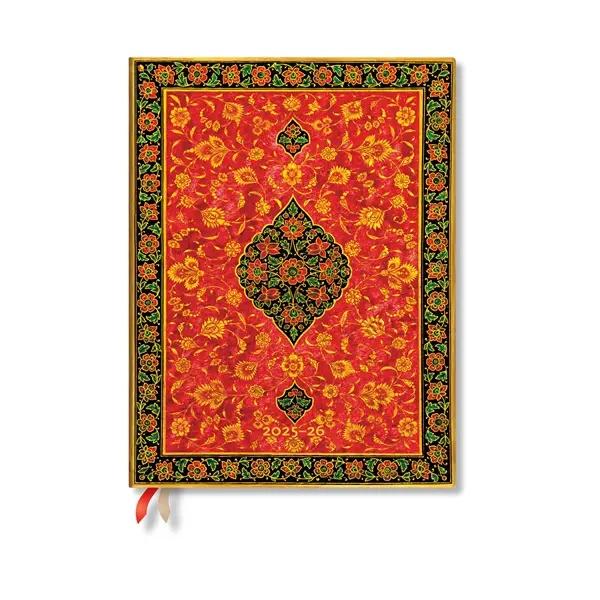Paperblanks Планер Layla, Ultra, вертикален, твърда корица, 104 листа, за 2025-2026 година | JAR Computers Paperblanks Планер Layla, Ultra, вертикален, твърда корица, 104 листа, за 2025-2026 година