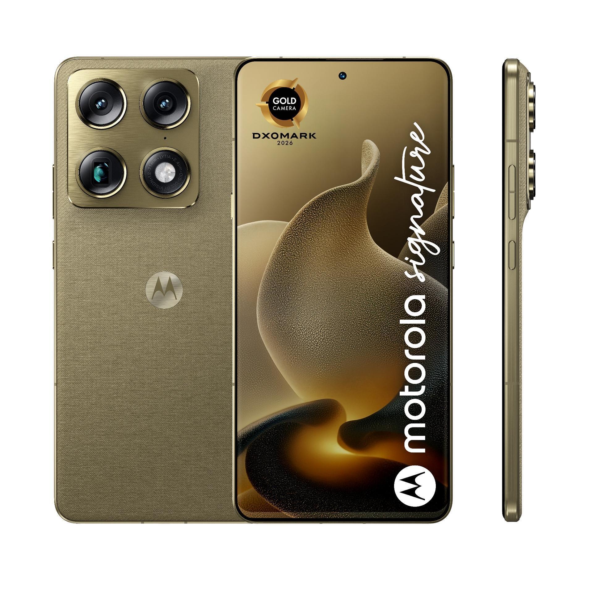 Смартфон Motorola SIGNATURE 512/16 GOLD , 16 GB, 512 GB
