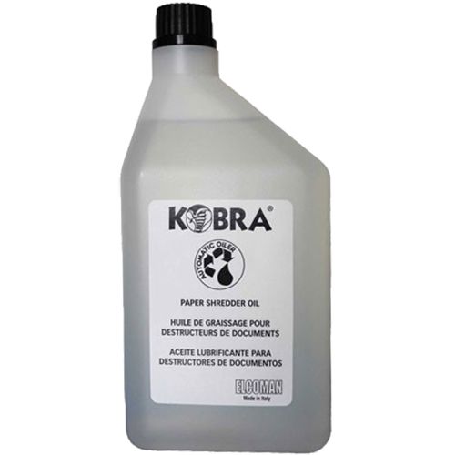Смазочно масло за шредери Kobra 1 литър | JAR Computers Смазочно масло за шредери Kobra 1 литър