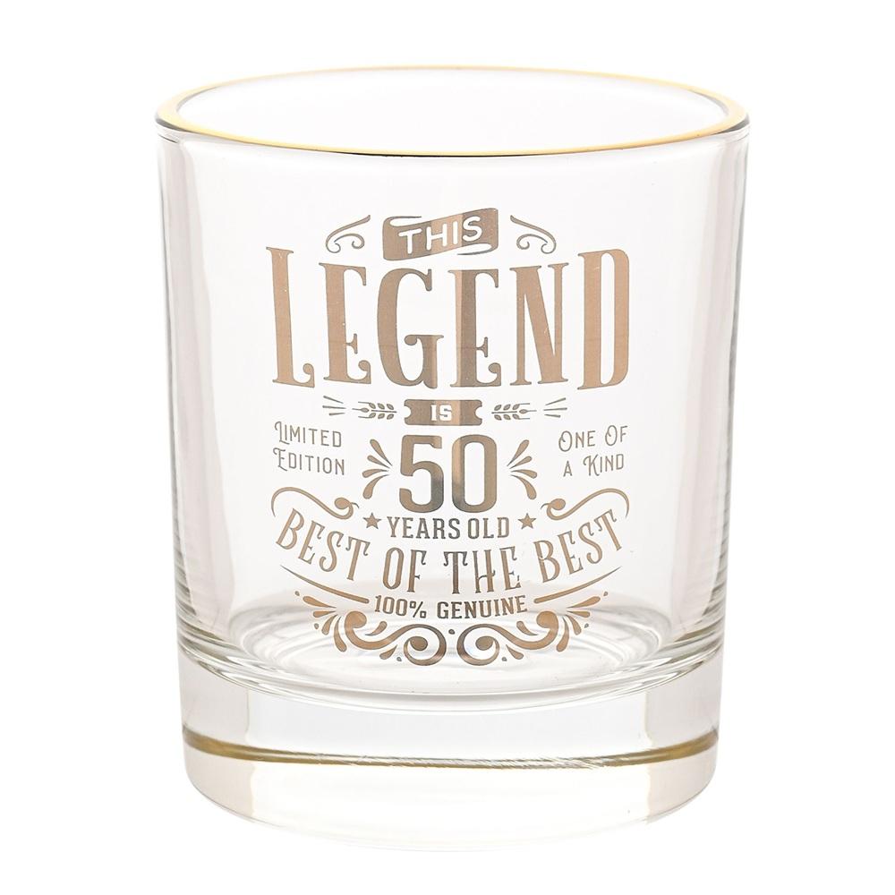 Юбилейна чаша за уиски Harvey Makin Legend - 50 годишнина