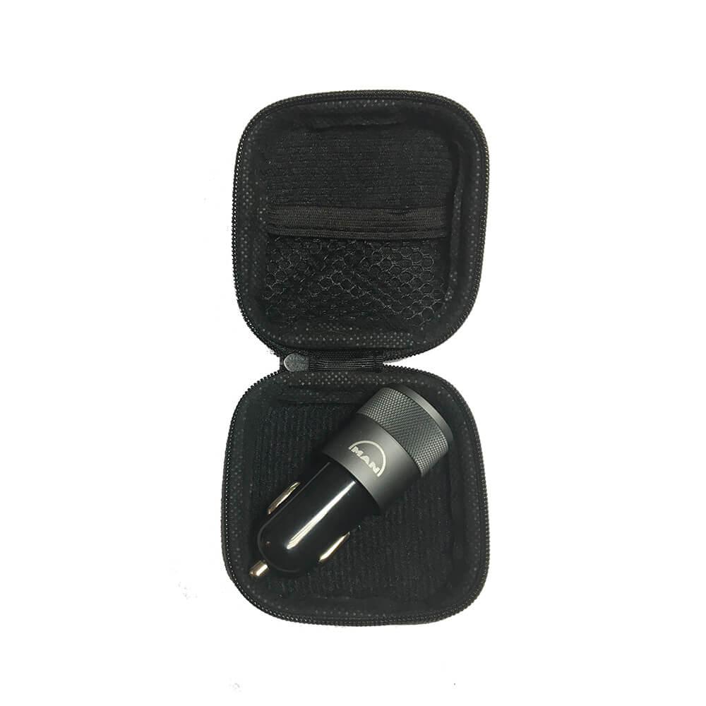 Зарядно за кола (3.1 ампера) с 2 USB изхода за мобилни устройства - 4smarts MAN Edition Hybrid Car Charger 15.5W, 3.1A (черен) | JAR Computers Зарядно за кола (3.1 ампера) с 2 USB изхода за мобилни устройства - 4smarts MAN Edition Hybrid Car Charger 15.5W, 3.1A (черен)