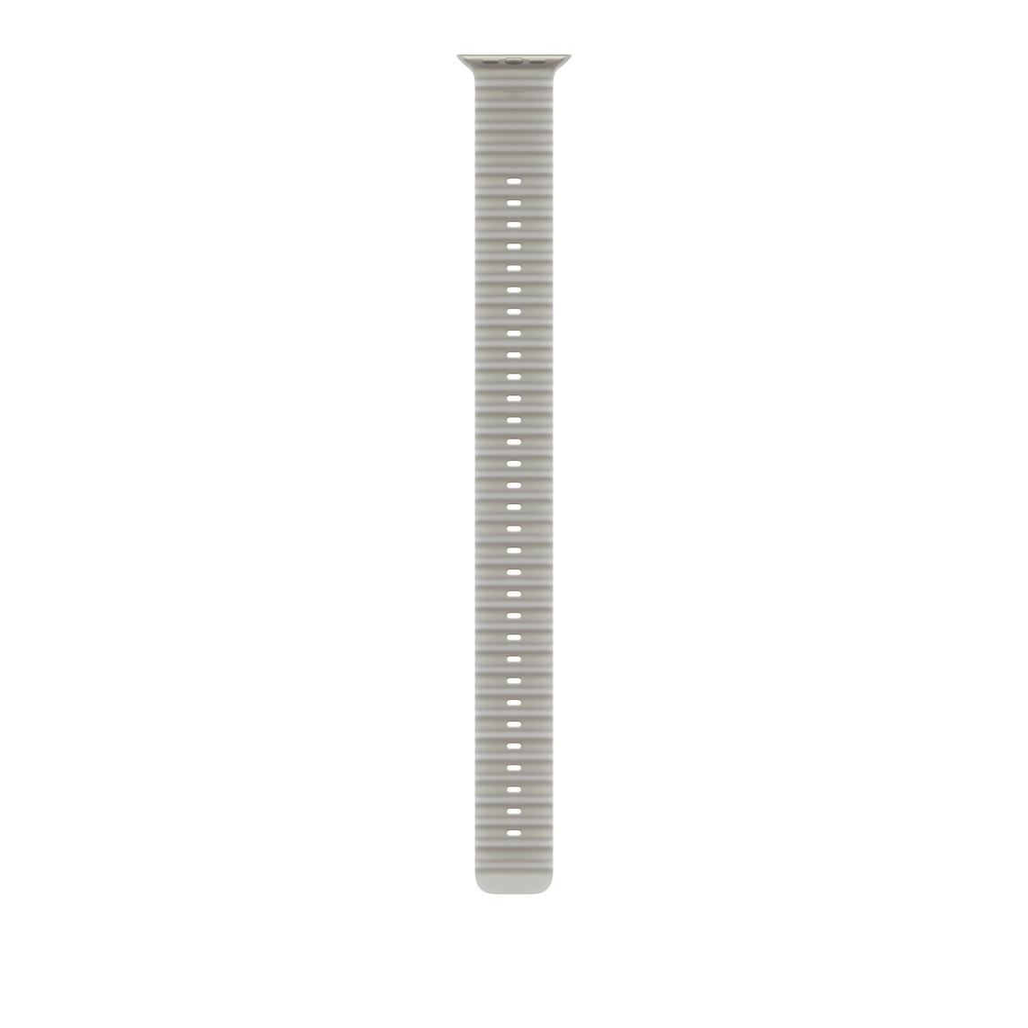 Apple Watch 49mm Titanium Band: Translucent Grey Ocean Band - Natural Titanium Finish | JAR Computers Apple Watch 49mm Titanium Band: Translucent Grey Ocean Band - Natural Titanium Finish