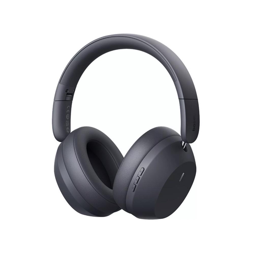 Безжични блутут слушалки с микрофон за мобилни устройства - Baseus Bass 35 Max Bluetooth Wireless On-Ear Headphones (тъмносив) | JAR Computers Безжични блутут слушалки с микрофон за мобилни устройства - Baseus Bass 35 Max Bluetooth Wireless On-Ear Headphones (тъмносив)