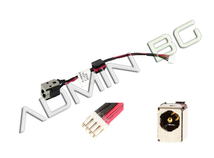 Букса за лаптоп (DC Power Jack) PJ088 1.65mm Dell Mini 9 910 Mini 10 1010 With Cable | JAR Computers Букса за лаптоп (DC Power Jack) PJ088 1.65mm Dell Mini 9 910 Mini 10 1010 With Cable