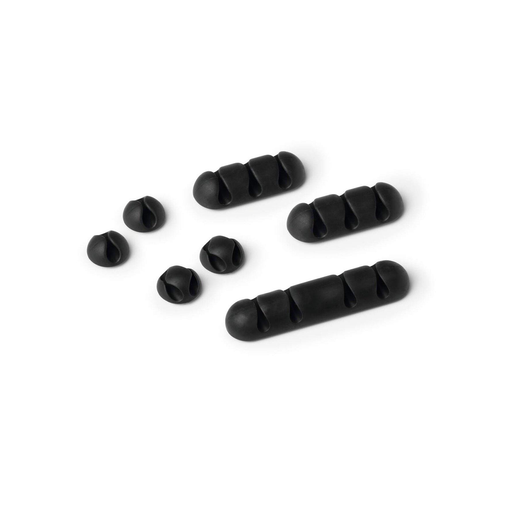 Durable Кабелни клипсове Cavoline, микс, графит | JAR Computers Durable Кабелни клипсове Cavoline, микс, графит