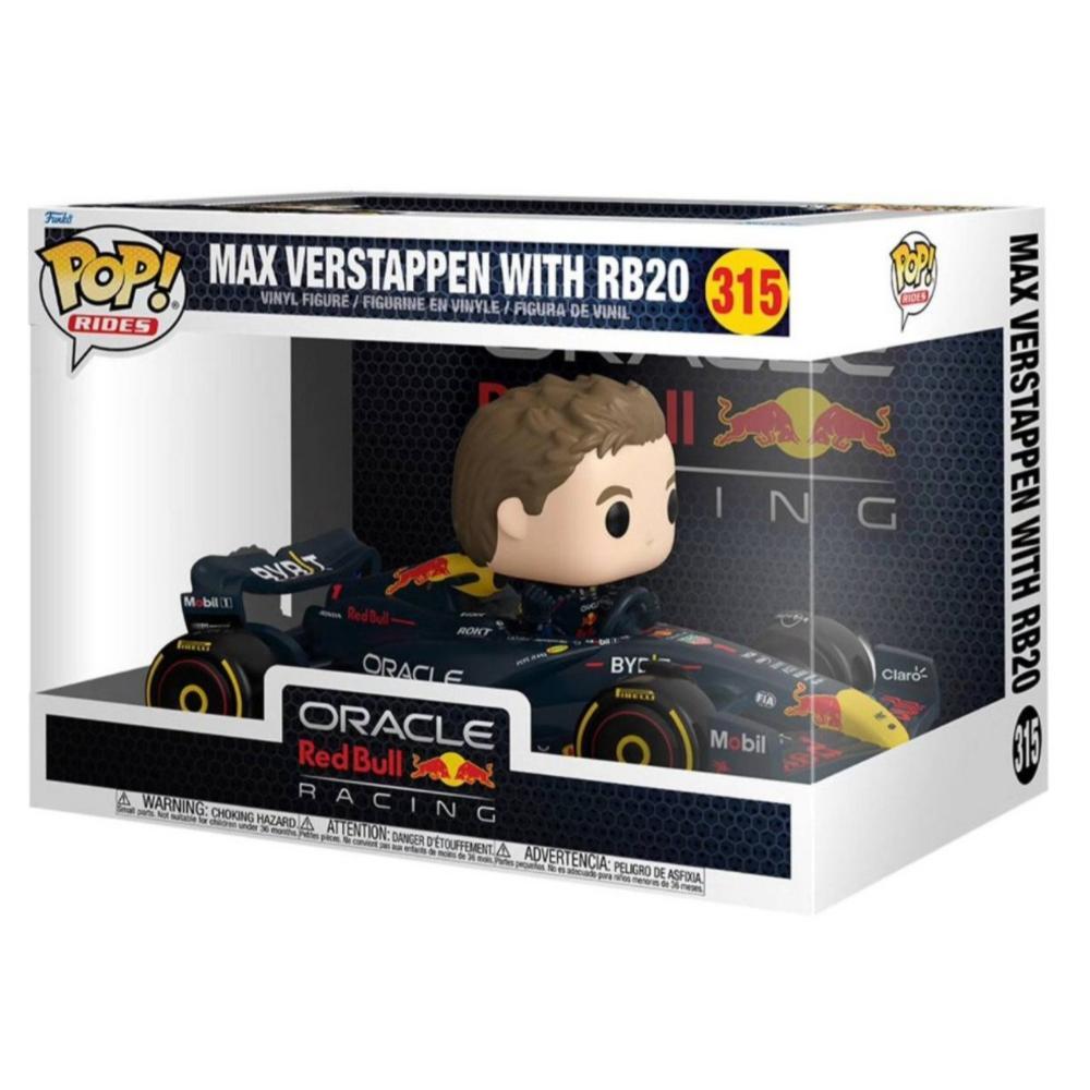 Funko Pop! Rides: Redbull Racing F1 - Max Verstappen with RB20 #315 (FNK39211) | JAR Computers Funko Pop! Rides: Redbull Racing F1 - Max Verstappen with RB20 #315 (FNK39211)