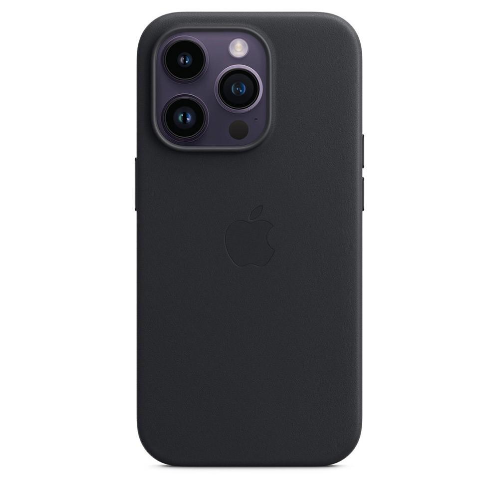 Оригинален кожен кейс (естествена кожа) с MagSafe за iPhone 14 Pro Max - Apple iPhone Leather Case with MagSafe (черен) | JAR Computers Оригинален кожен кейс (естествена кожа) с MagSafe за iPhone 14 Pro Max - Apple iPhone Leather Case with MagSafe (черен)