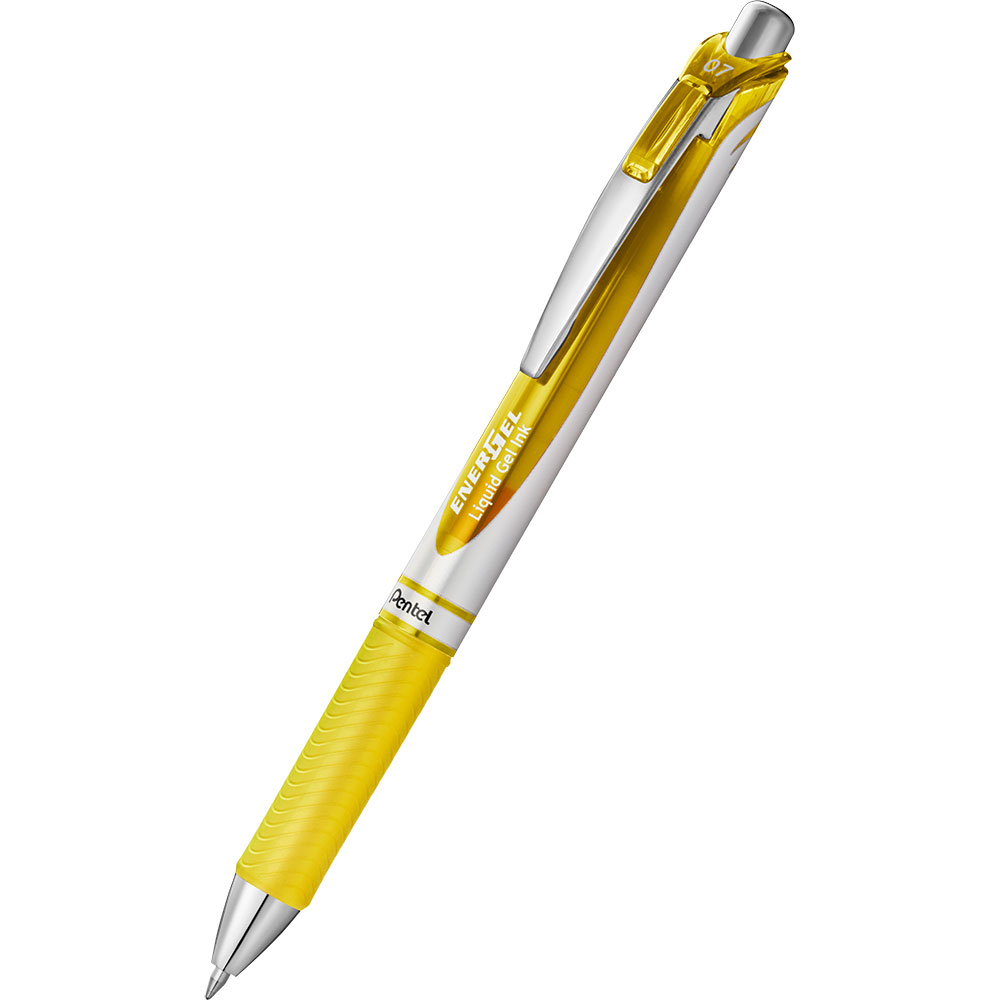 Ролер Pentel Energel BL77 0.7 мм жълт