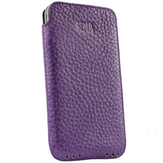 Кожен калъф за iPhone 4/4S (естествена кожа, ръчна изработка) - лилав - SENA Ultraslim Pouch | JAR Computers Кожен калъф за iPhone 4/4S (естествена кожа, ръчна изработка) - лилав - SENA Ultraslim Pouch