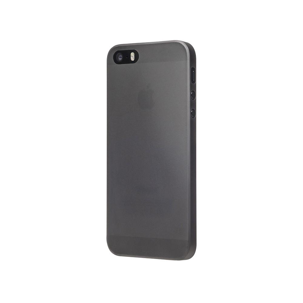 Ултра-тънък (0.35 mm) полимерен кейс и покритие за дипслея за iPhone 5S, iPhone 5, iPhone SE - LAUT Slimskin Case (черен) | JAR Computers Ултра-тънък (0.35 mm) полимерен кейс и покритие за дипслея за iPhone 5S, iPhone 5, iPhone SE - LAUT Slimskin Case (черен)