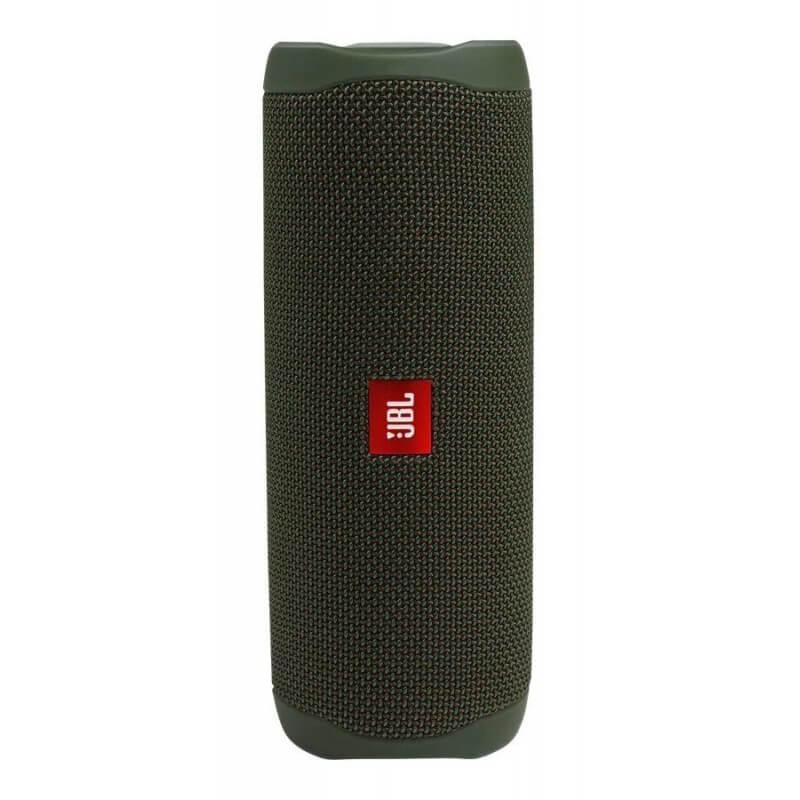 Водоустойчив безжичен bluetooth спийкър и микрофон за мобилни устройства - JBL Flip 5 Eco Green (зелен) | JAR Computers Водоустойчив безжичен bluetooth спийкър и микрофон за мобилни устройства - JBL Flip 5 Eco Green (зелен)