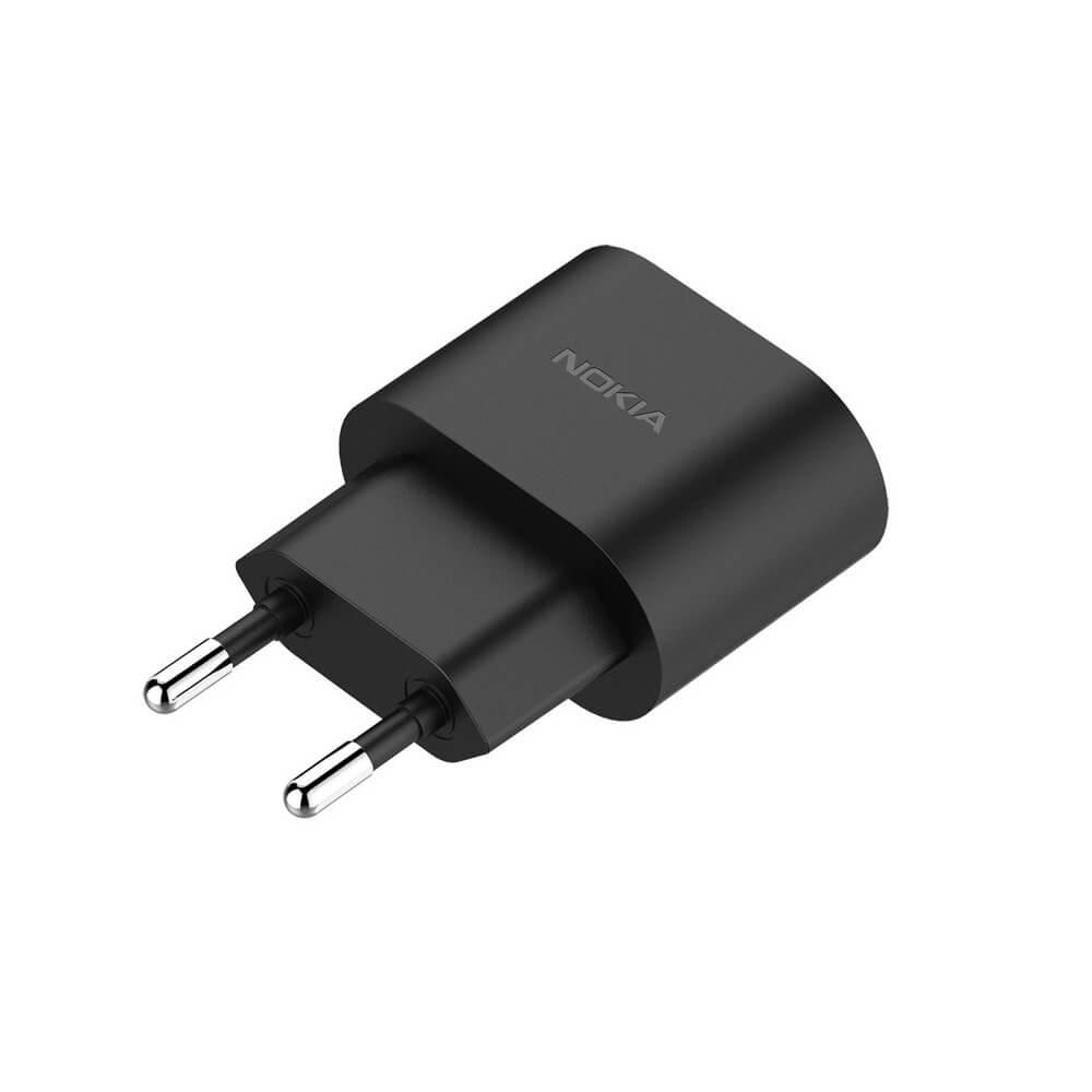 Захранване за ел. мрежа с технология за бързо зареждане и USB изход - Nokia AD-18WE 18W Fast Wall Charger (черен) | JAR Computers Захранване за ел. мрежа с технология за бързо зареждане и USB изход - Nokia AD-18WE 18W Fast Wall Charger (черен)