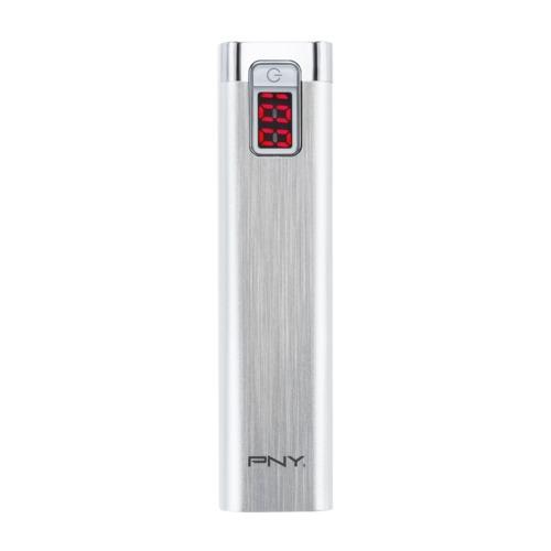 Алуминиева външна батерия за смартфони и мобилни устройства - PNY Digital PowerPack 2600 mAh | JAR Computers Алуминиева външна батерия за смартфони и мобилни устройства - PNY Digital PowerPack 2600 mAh