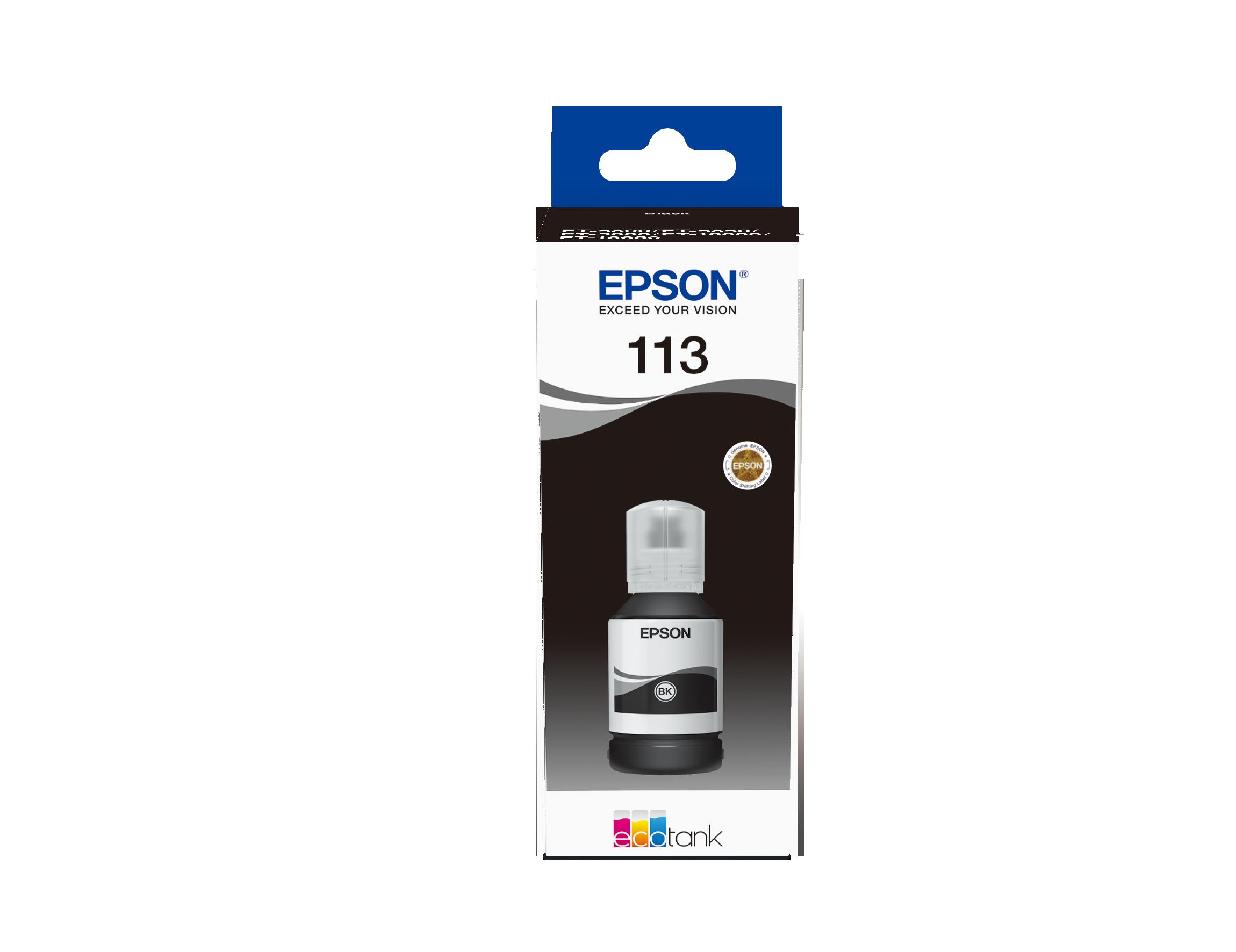Бутилка мастило за Epson EcoTank Pro ET-5100/ET-5800 Series - Ink - /113/ / C13T06B140 - Black - PN C13T06B140 | JAR Computers Бутилка мастило за Epson EcoTank Pro ET-5100/ET-5800 Series - Ink - /113/ / C13T06B140 - Black - PN C13T06B140